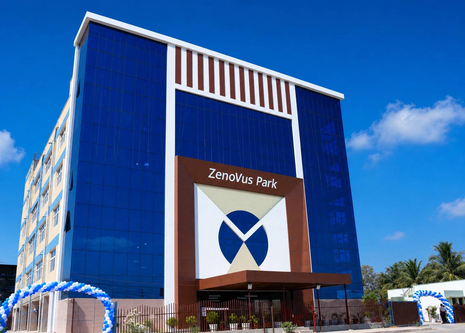 Front elevation of ZenoVus Park